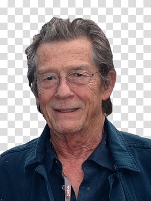 men's black dress shirt, John Hurt transparent background PNG clipart thumbnail