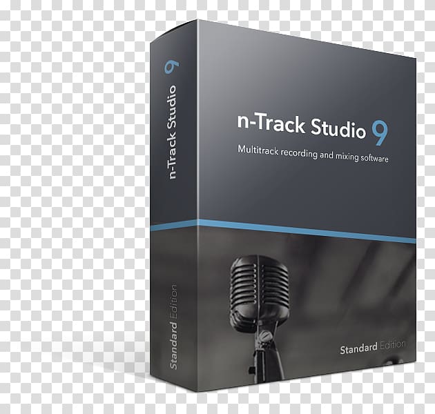 Microphone Digital audio workstation n-Track Studio Multitrack recording, microphone transparent background PNG clipart