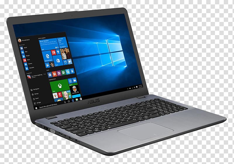 Laptop 华硕 Intel Core i5 Asus X542BA-DH99 A9-9420 8GB 1TB, notebook computer transparent background PNG clipart