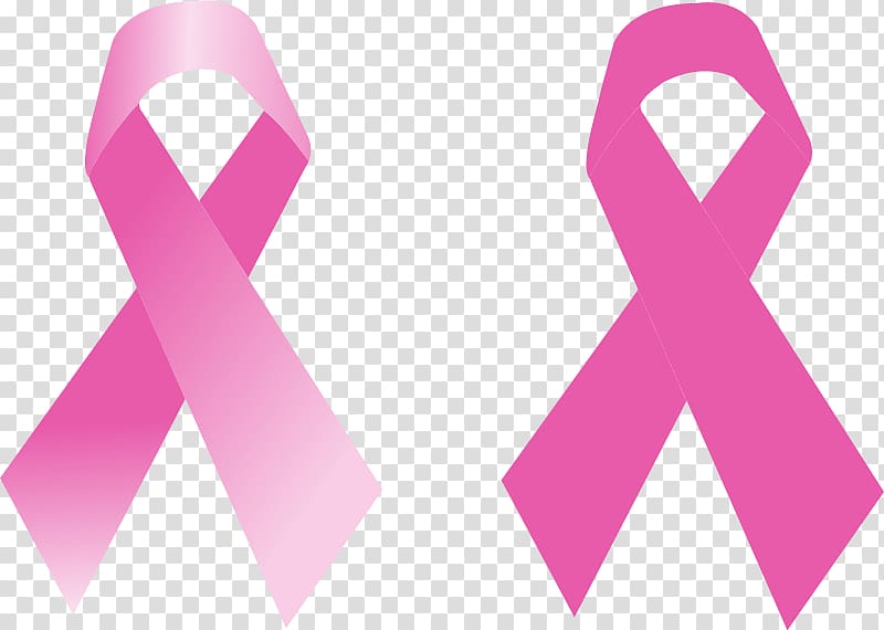Breast cancer Pink ribbon Awareness ribbon, cancer symbol transparent background PNG clipart