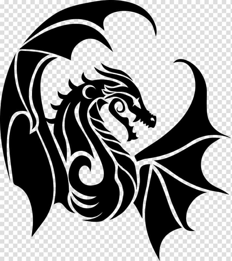 Dragon Day Spa Logo Art, dragon logo transparent background PNG clipart