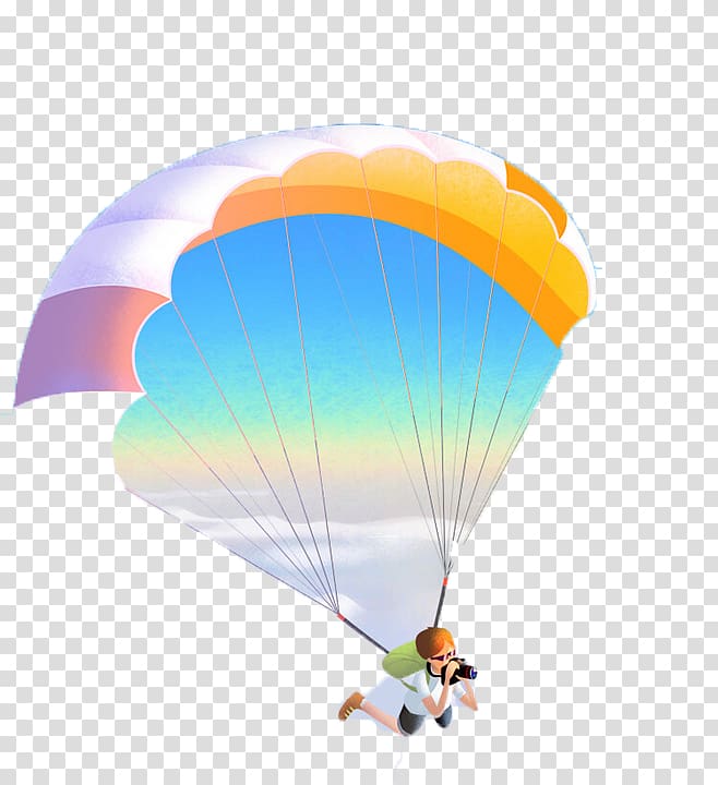 Parachuting Parachute Portable Network Graphics graphics, parachute transparent background PNG clipart