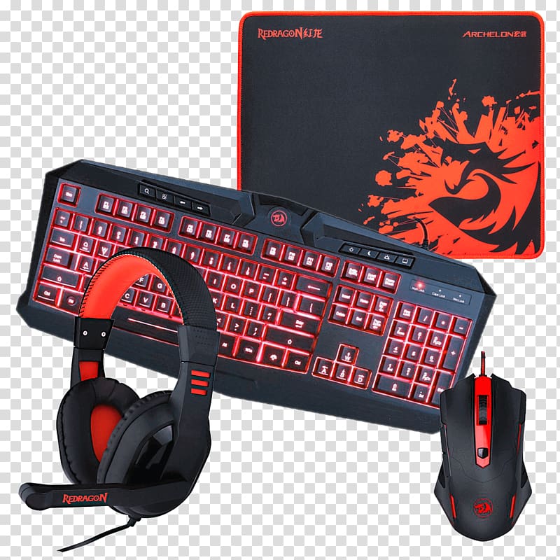 Computer keyboard Computer mouse Gamer Thermaltake Headphones, Computer Mouse transparent background PNG clipart