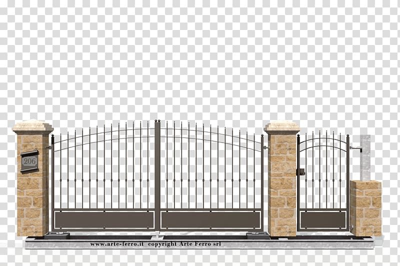 Gate Wrought iron Idea Building, gate transparent background PNG clipart