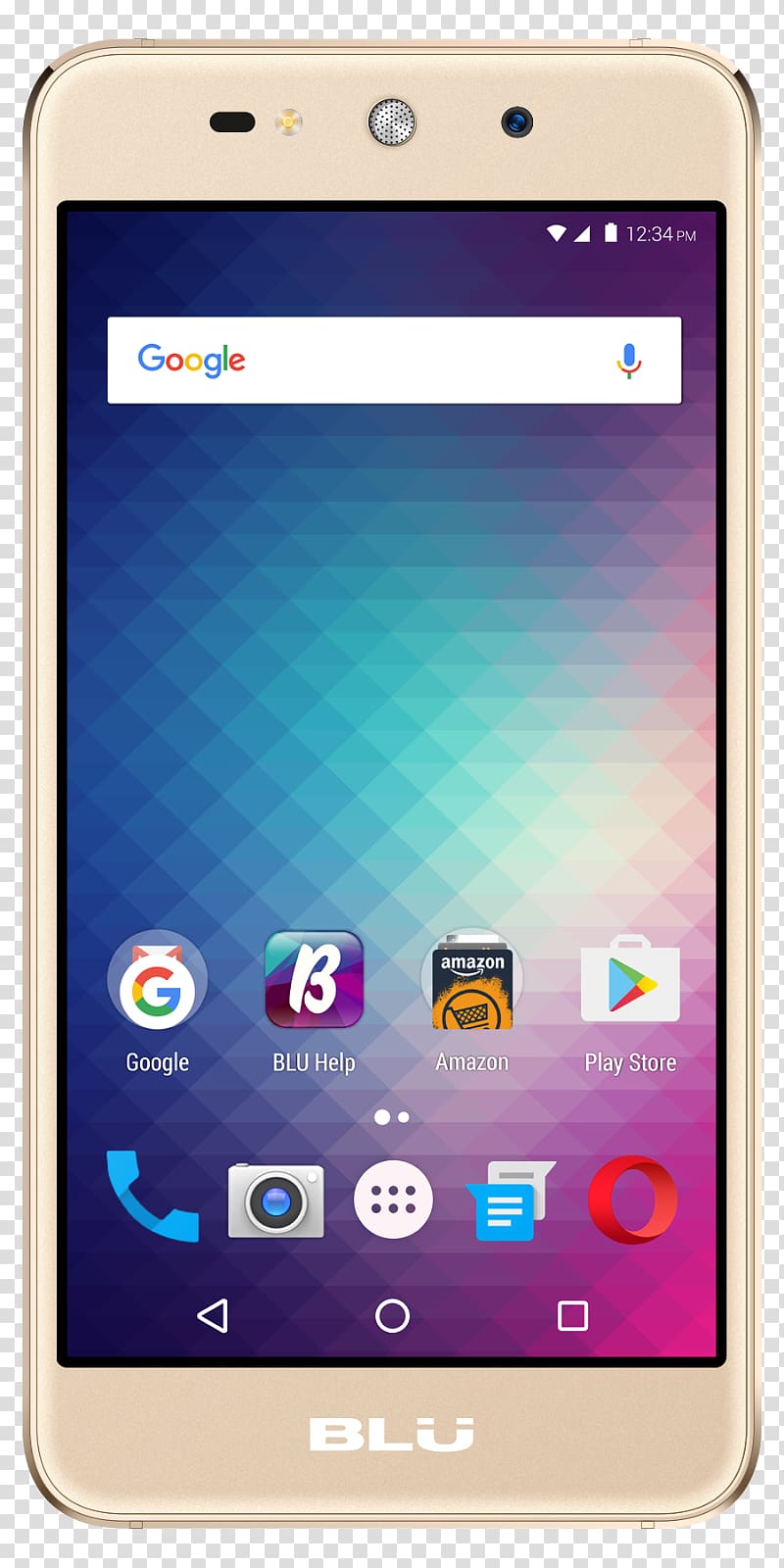 BLU Grand M unlocked Android Smartphone 5 mp, android transparent background PNG clipart