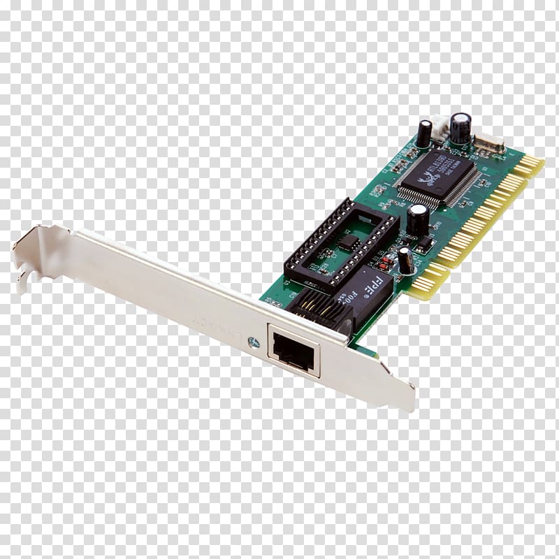 Network Cards & Adapters Conventional PCI Fast Ethernet, others transparent background PNG clipart