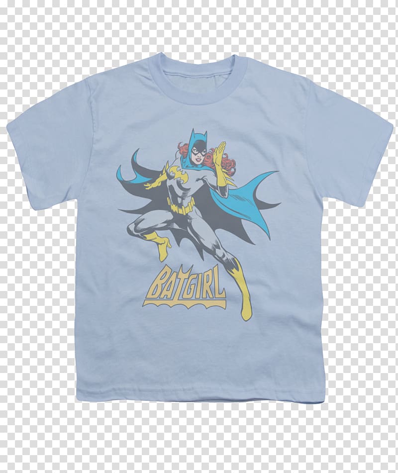 T-shirt Batgirl Batman Comics Superhero, kids t shirt transparent background PNG clipart