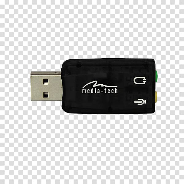 Sound Cards & Audio Adapters Media-Tech Virtu 5.1 USB, Is The Perfect 3D Surround Sound Card for Pcs and Lapt MT5101, Tv Tuner Card transparent background PNG clipart