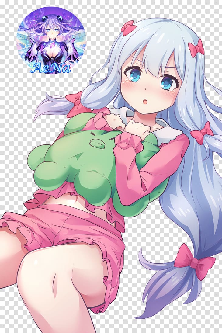 Fan art Anime Eromanga Sensei Digital art, Anime transparent background PNG clipart