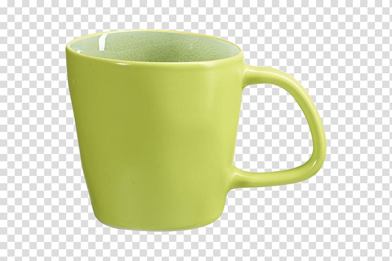 Coffee Espresso Tea Mug Ceramic, pistache transparent background PNG clipart