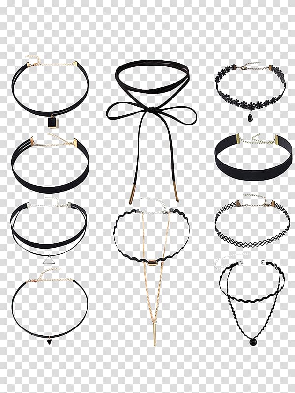 Earring Choker Necklace Charms & Pendants Clothing, necklace transparent background PNG clipart