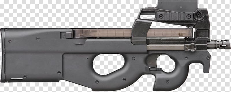 FN P90 FN Herstal Firearm FN PS90 FN Five-seven, weapon transparent background PNG clipart