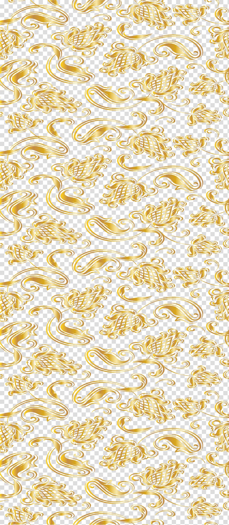 brown paisley border template, Hand painted Golden Flower transparent background PNG clipart