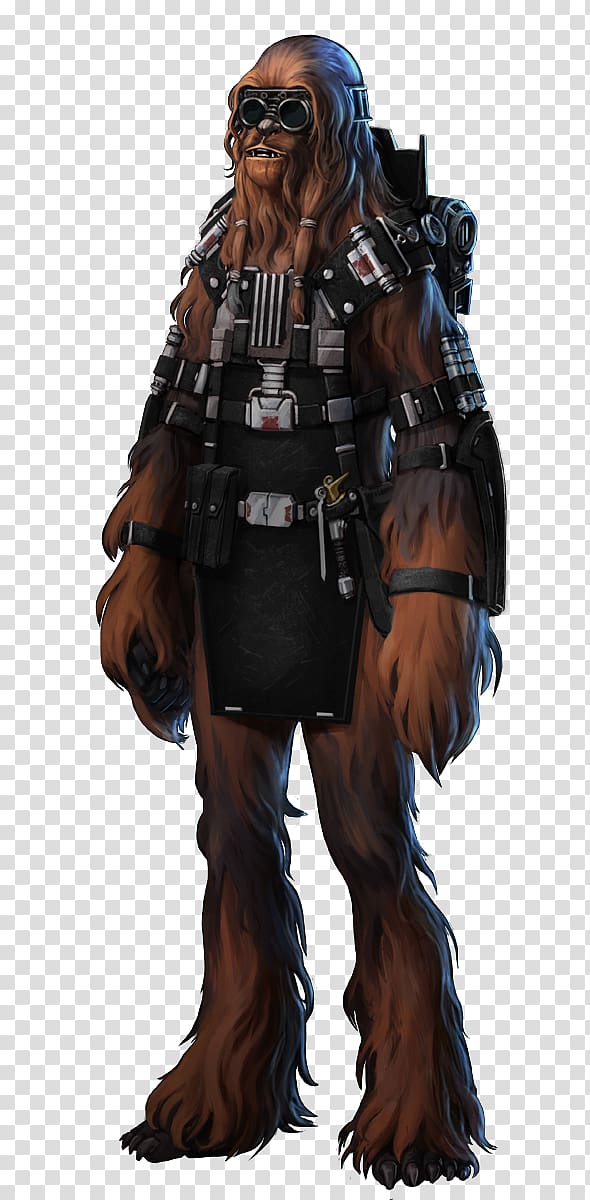 Star Wars: The Old Republic Chewbacca Star Wars: Bounty Hunter Wookiee, James T Kirk transparent background PNG clipart