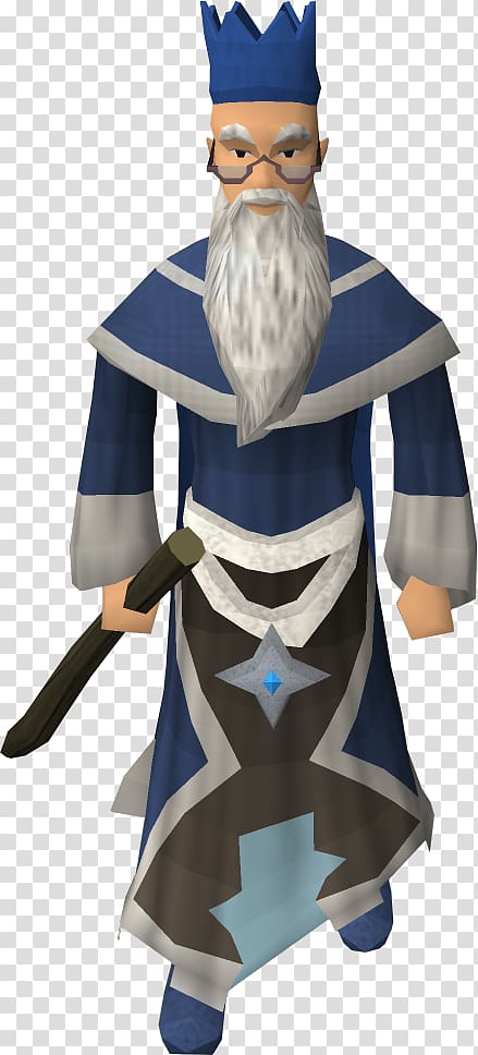 Wise old man RuneScape Wisdom Avatar, man transparent background PNG clipart
