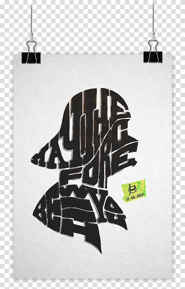 May the Force be with you Jedi Star Wars , china wind ink creative transparent background PNG clipart