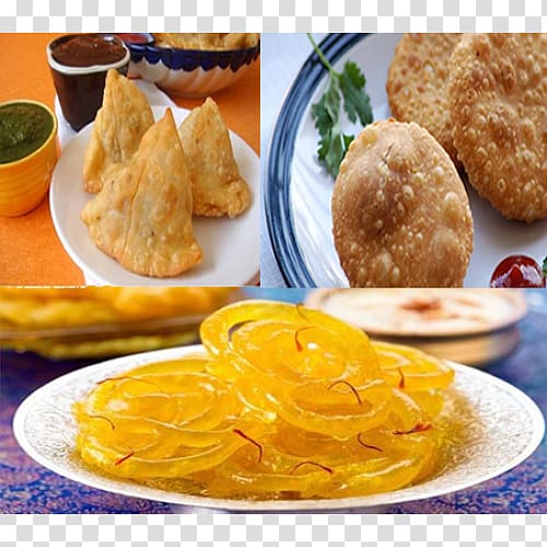 Indian cuisine Jalebi Kachori Samosa Vegetarian cuisine, onion transparent background PNG clipart