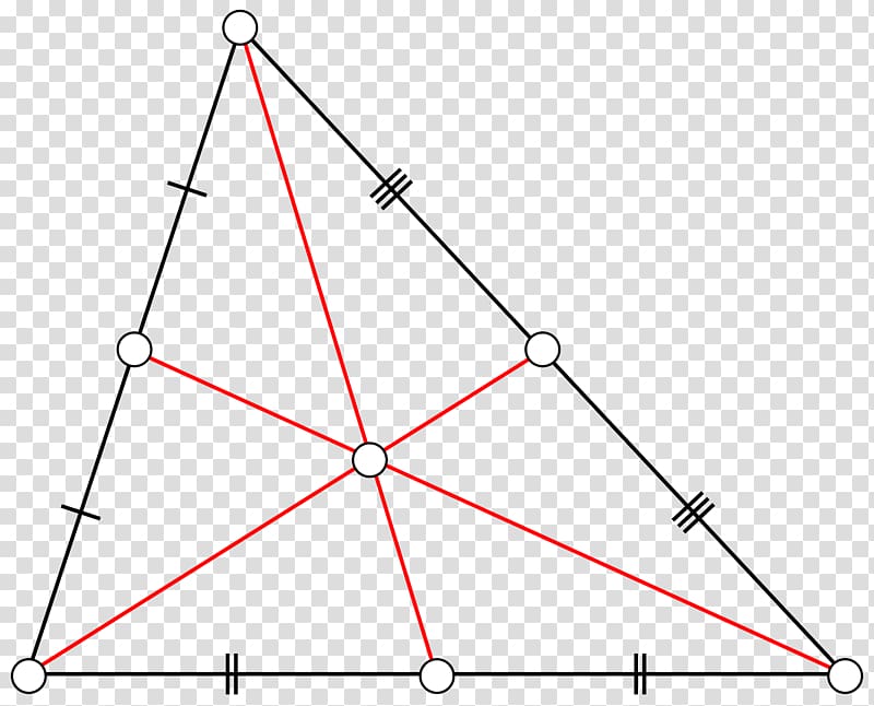 Centroid Triangle center Median Altitude, Euclidean transparent background PNG clipart