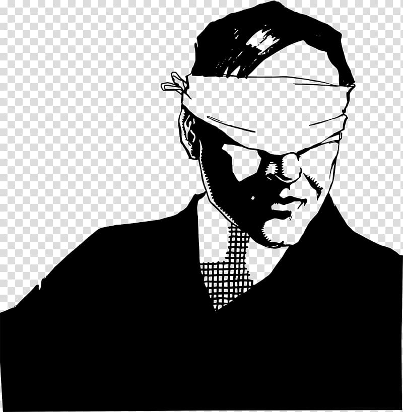 Blindfold , Blindfolded transparent background PNG clipart