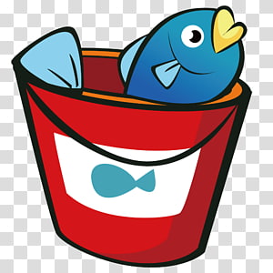 Fish Bucket transparent background PNG cliparts free download