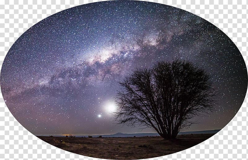 Atacama Desert Milky Way Night sky, starry night transparent background PNG clipart