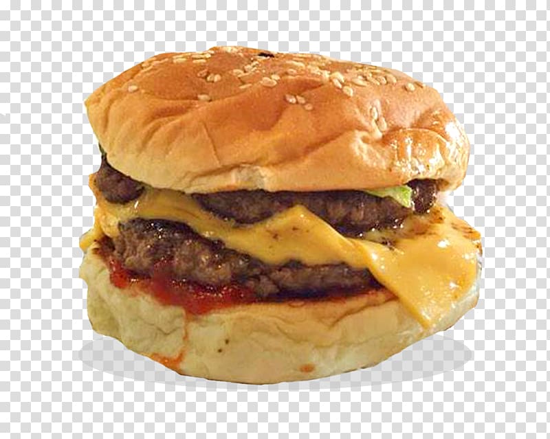 Hamburger Five Guys Fast food Slider Cheeseburger, hamburger transparent background PNG clipart