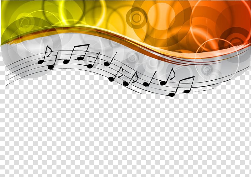 colorful musical background transparent background PNG clipart