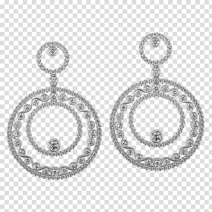 Earring Body Jewellery Silver Human body, clever wedding titles transparent background PNG clipart