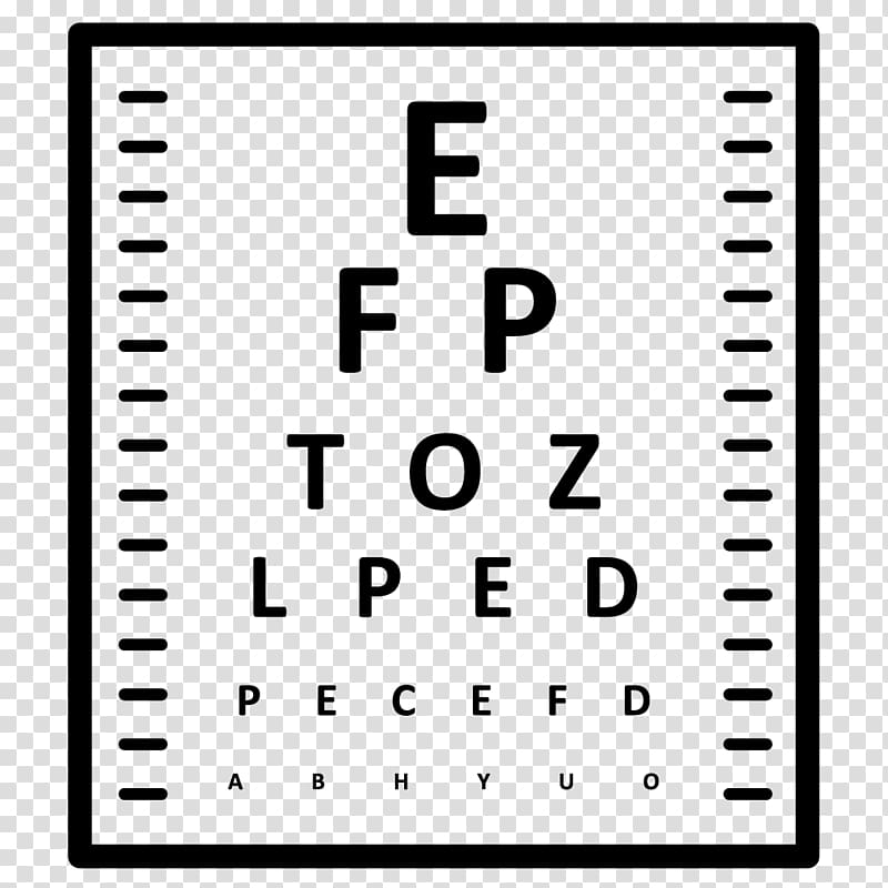Eye chart Eye examination Eye care professional Ophthalmology, Eye transparent background PNG clipart