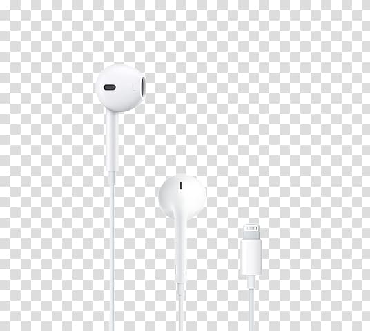 Headphones Apple earbuds Phone connector Apple iPhone 7 Plus Microphone, earphones transparent background PNG clipart