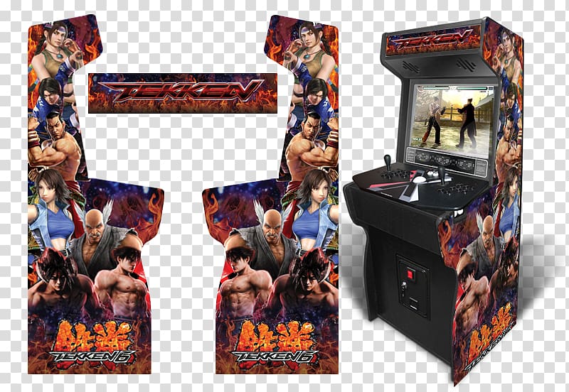 Tekken 6 Arcade cabinet MAME Arcade game Tekken 7, Facebook Gameroom transparent background PNG clipart