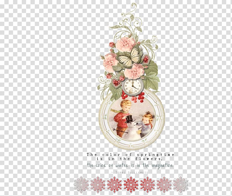 둥근액자 Frames Christmas ornament, winter-kids transparent background PNG clipart
