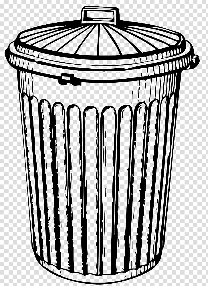 Rubbish Bins & Waste Paper Baskets Drawing, Organic trash transparent background PNG clipart