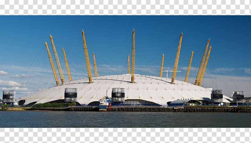 The O2 Arena Millennium Dome , landmark building material transparent background PNG clipart