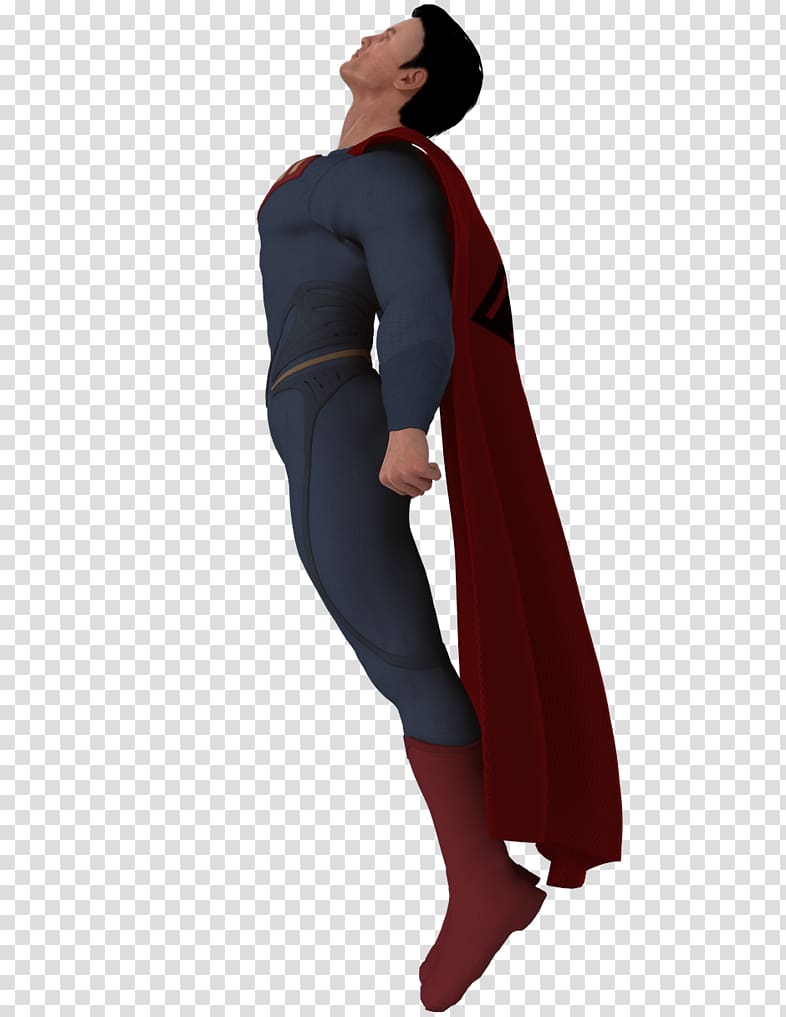 Justice League Film Series Artist Wetsuit, superman flying transparent background PNG clipart