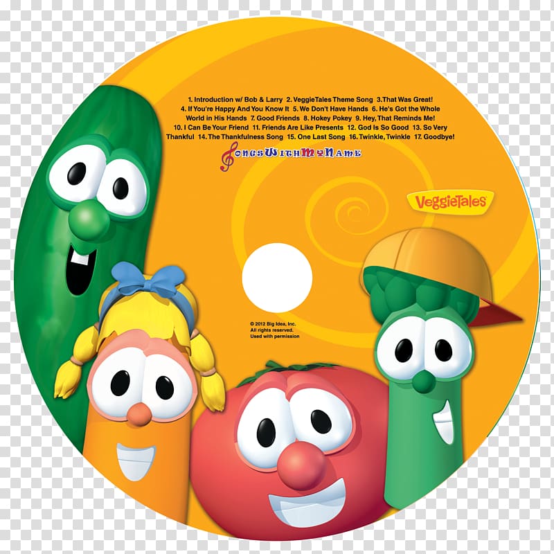 Silly Songs with VeggieTales Silly Songs with Larry Compact disc, others transparent background PNG clipart