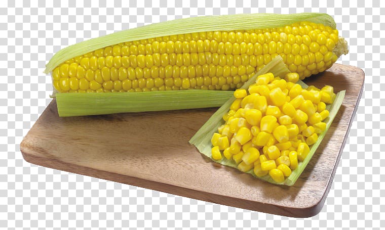 Corn on the cob Maize Sweet corn Corn kernel , Corn and corn kernels transparent background PNG clipart