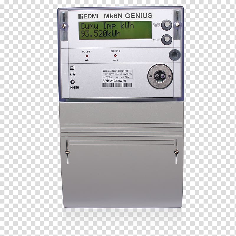 Electricity meter Electronics Smart meter Company, Smart Meter transparent background PNG clipart