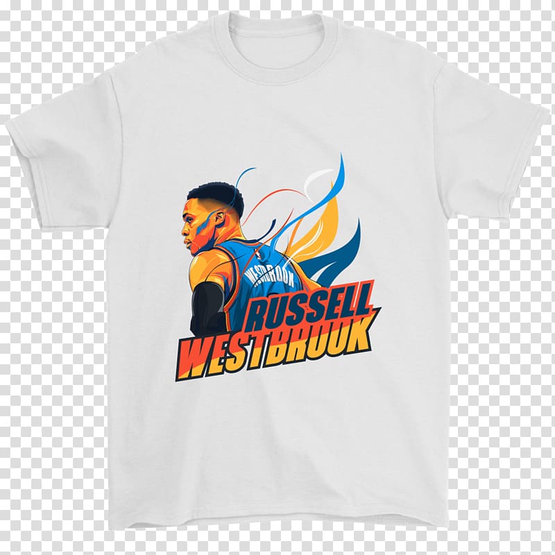 T-shirt Sleeve Unisex Logo, russell westbrook transparent background PNG clipart