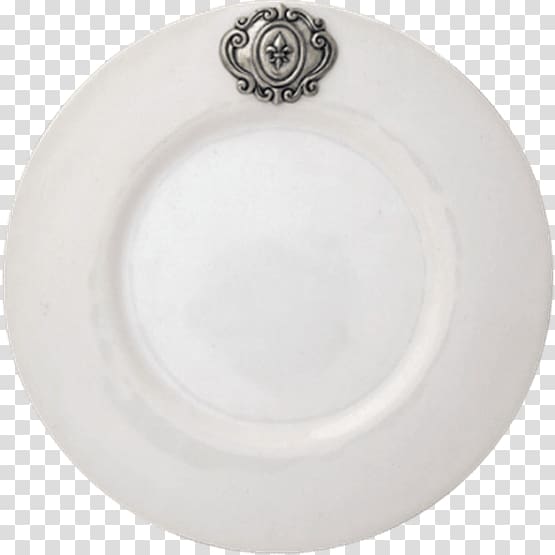 Product design Vagabond House Medici Salad Plate White Tableware, salad plate transparent background PNG clipart