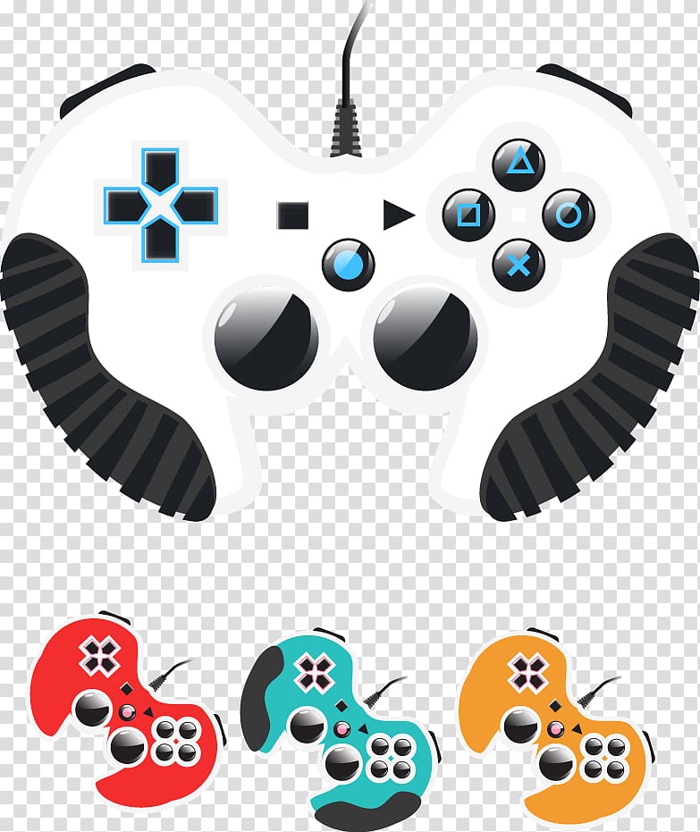 Joystick Gamepad Game controller, gamepad transparent background PNG clipart