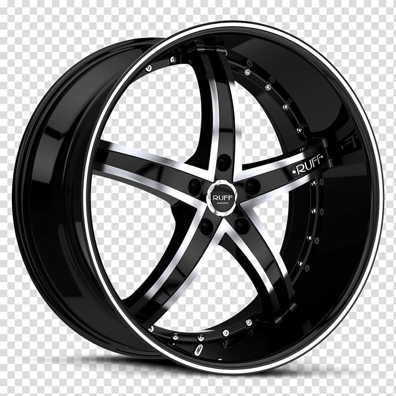 Car Custom wheel Rim Tire, Race stripes transparent background PNG clipart