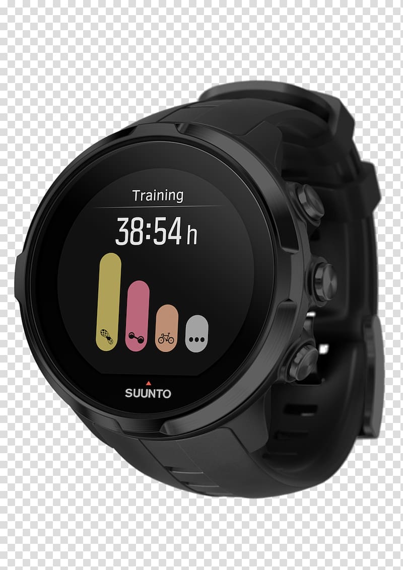 Suunto Spartan Sport Wrist HR Suunto Oy Suunto Core Classic Suunto Spartan Ultra GPS watch, watch transparent background PNG clipart