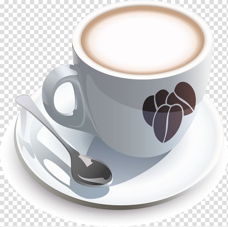 Coffee cup Breakfast Cafe, Mug template transparent background PNG clipart