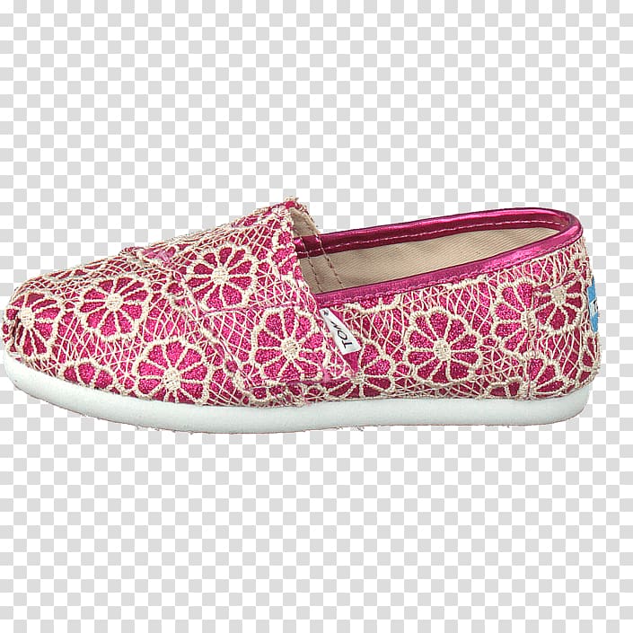 Slip-on shoe Walking Pink M, Pink Toms Shoes for Women transparent background PNG clipart