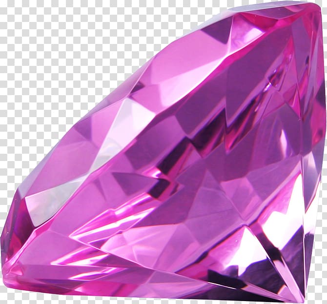 Diamond Gemstone Jewellery Purple Earring, diamond transparent background PNG clipart