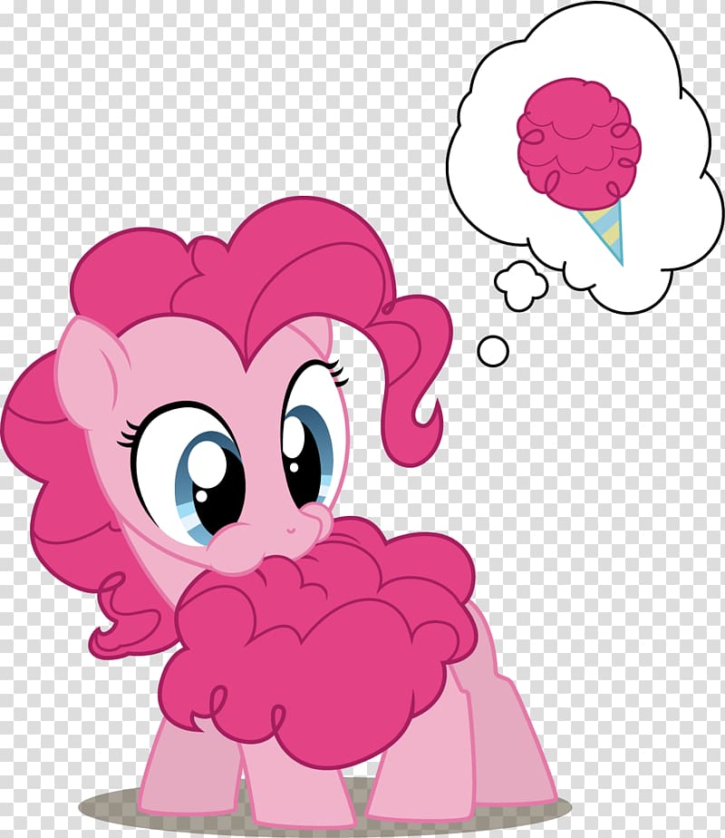 Pinkie Pie Rainbow Dash Rarity Twilight Sparkle Pony, cartoon cotton candy transparent background PNG clipart