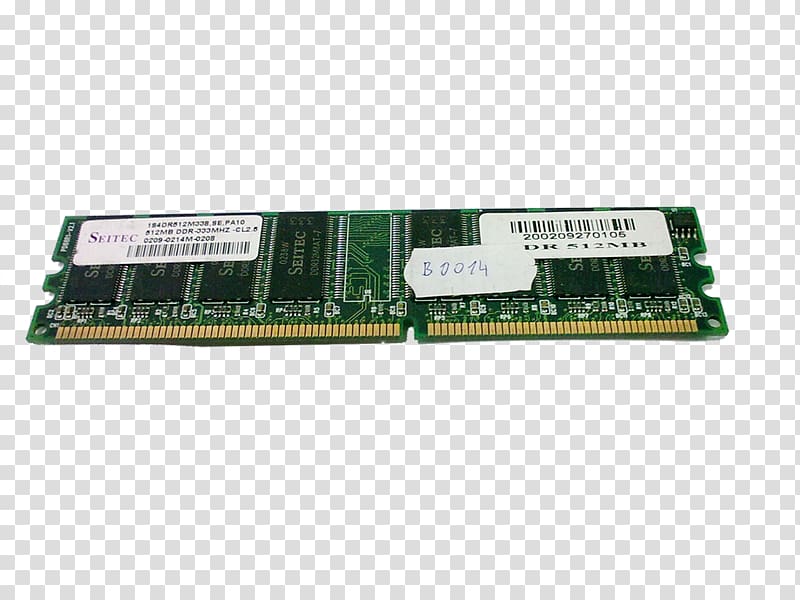 RAM PC133 Flash memory ROM DIMM, computer ram transparent background PNG clipart