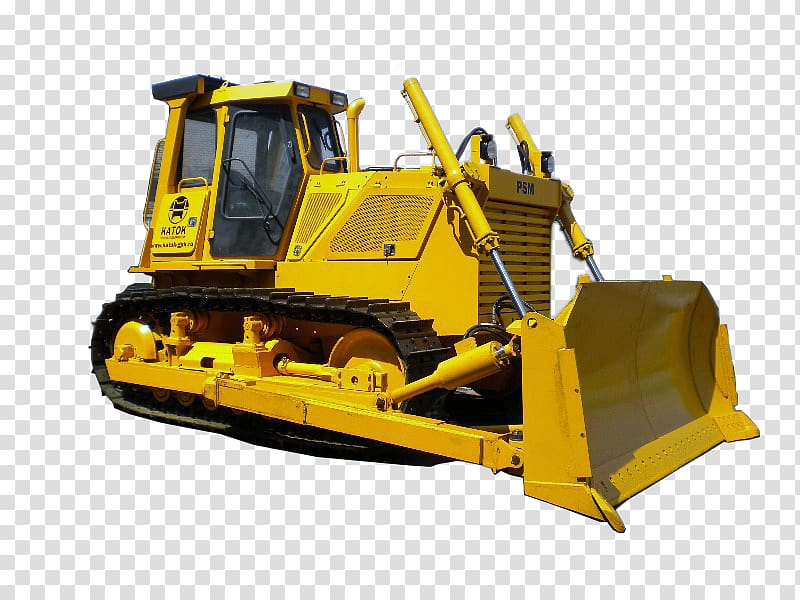 Bulldozer transparent background PNG clipart