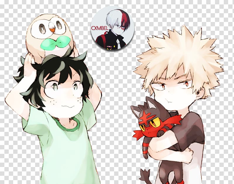 Pokémon Sun and Moon Pokémon X and Y Katsuki Bakugou My Hero Academia, bakugou transparent background PNG clipart
